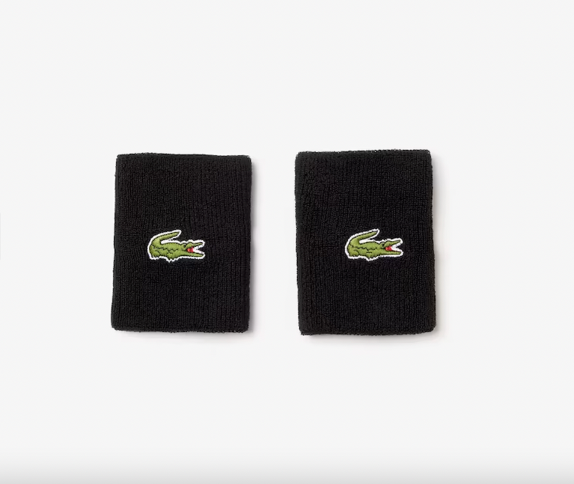 LACOSTE Unisex SPORT Stretch Cotton Jersey Wristbands